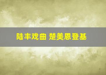 陆丰戏曲 楚美恩登基